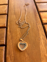 Lade das Bild in den Galerie-Viewer, bijou urne coeur gold