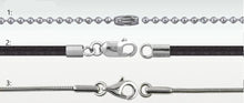 Lade das Bild in den Galerie-Viewer, Colliers chaînes pour pendentif - photo 1