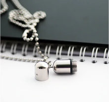 Lade das Bild in den Galerie-Viewer, Pendentif Funéraire Mignon Argent - photo 2