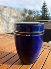 Lade das Bild in den Galerie-Viewer, urne cineraire bleue