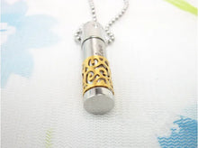 Lade das Bild in den Galerie-Viewer, Urne Pendentif Cylindre Or - photo 2