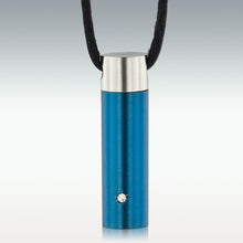 Lade das Bild in den Galerie-Viewer, Asche Anhänger Blau Urnti