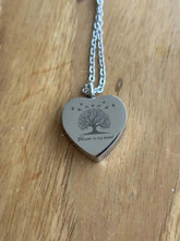 Lade das Bild in den Galerie-Viewer, Collier Urne Coeur Arbre de vie - photo 1
