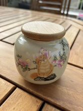 Lade das Bild in den Galerie-Viewer, Urne funéraire chat fleurs - photo 1

