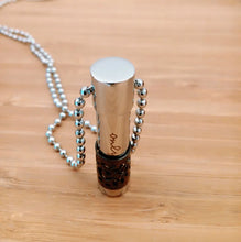 Lade das Bild in den Galerie-Viewer, Urne Pendentif Cylindre Noir - photo 3

